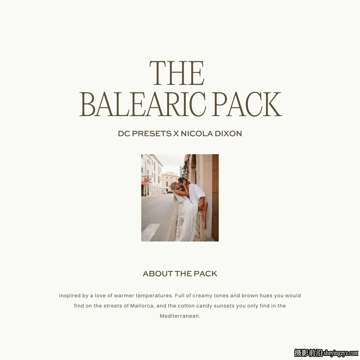 巴利阿里群岛旅拍人像LR预设 Dawn Charles - DCxND Balearic Pack