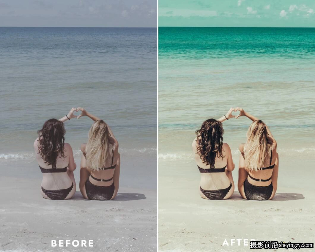 海滩复古电影人像LR预设及LUT预设 BEACH STYLE LIGHTROOM PRESETS