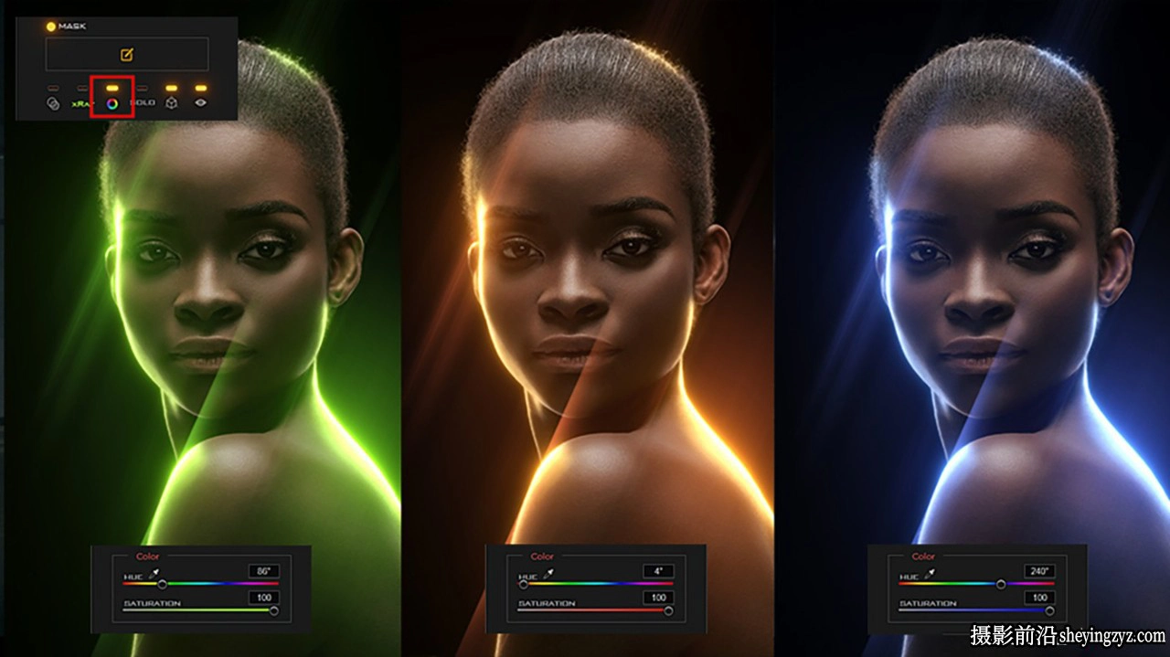 Oniric Glow Generator 2.3.完整汉化版|PS光效辉光发光插件