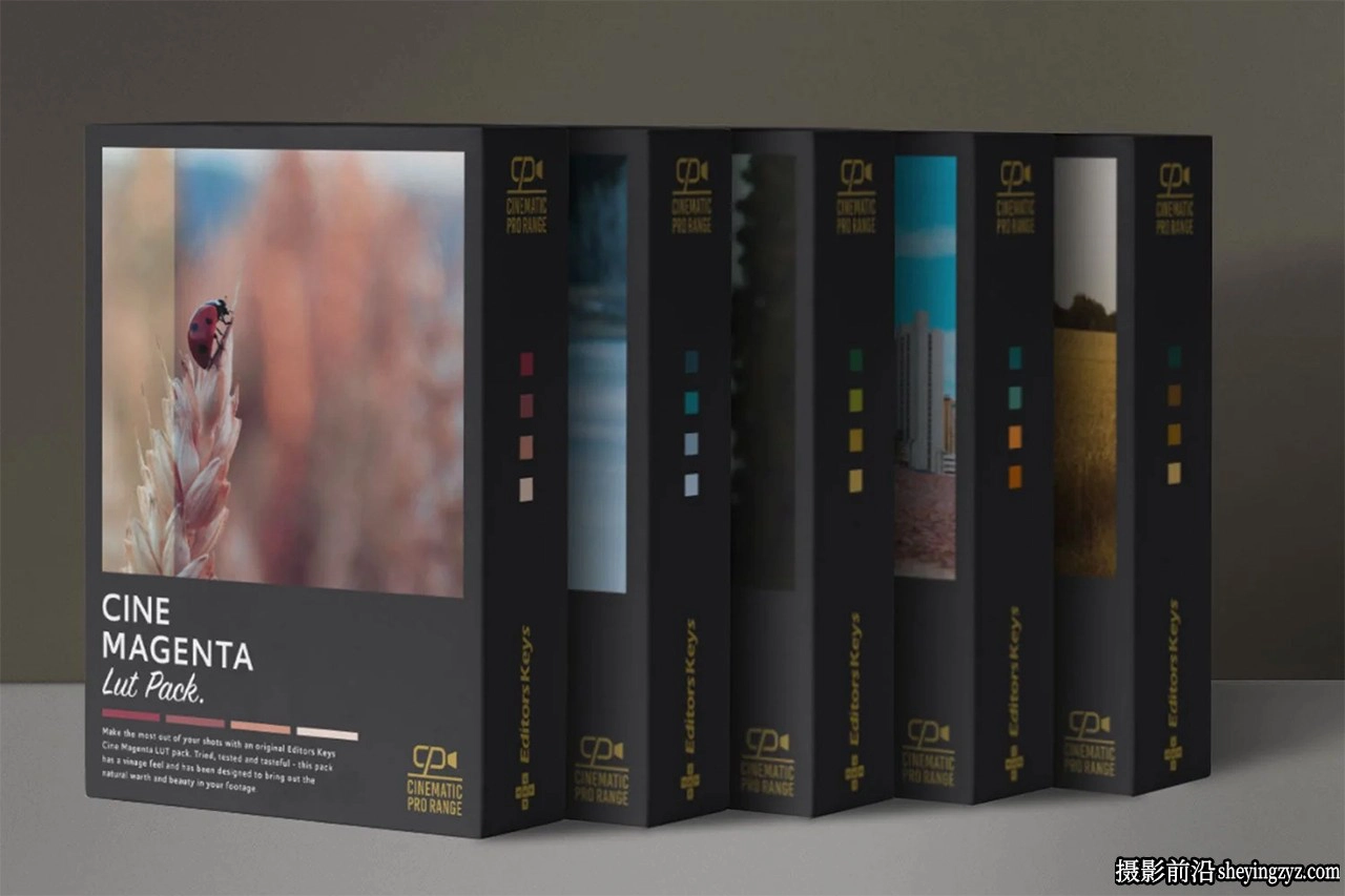 Editorskeys-专业版电影LUT预设5套合集 Cinematic PRO Lut 5 Pack