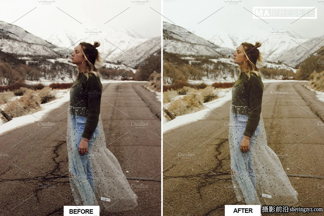 富士电影胶片调色LR预设及手机LR预设 FUJI FILM Lightroom Presets