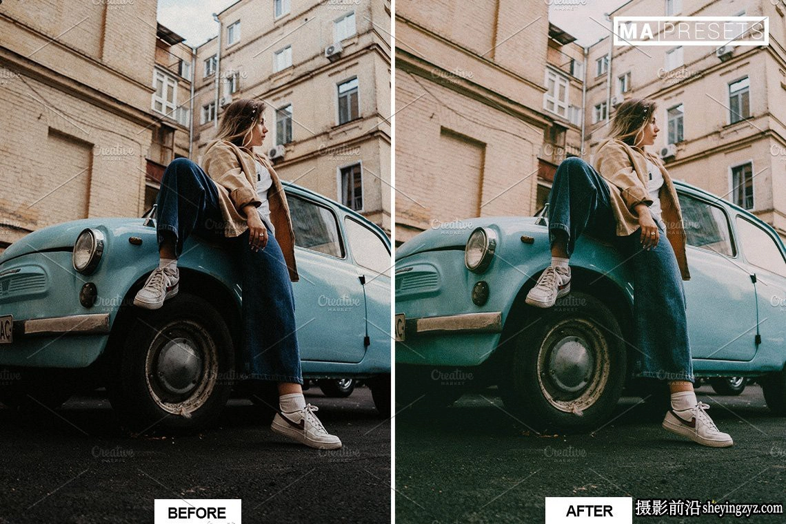 富士电影胶片调色LR预设及手机LR预设 FUJI FILM Lightroom Presets