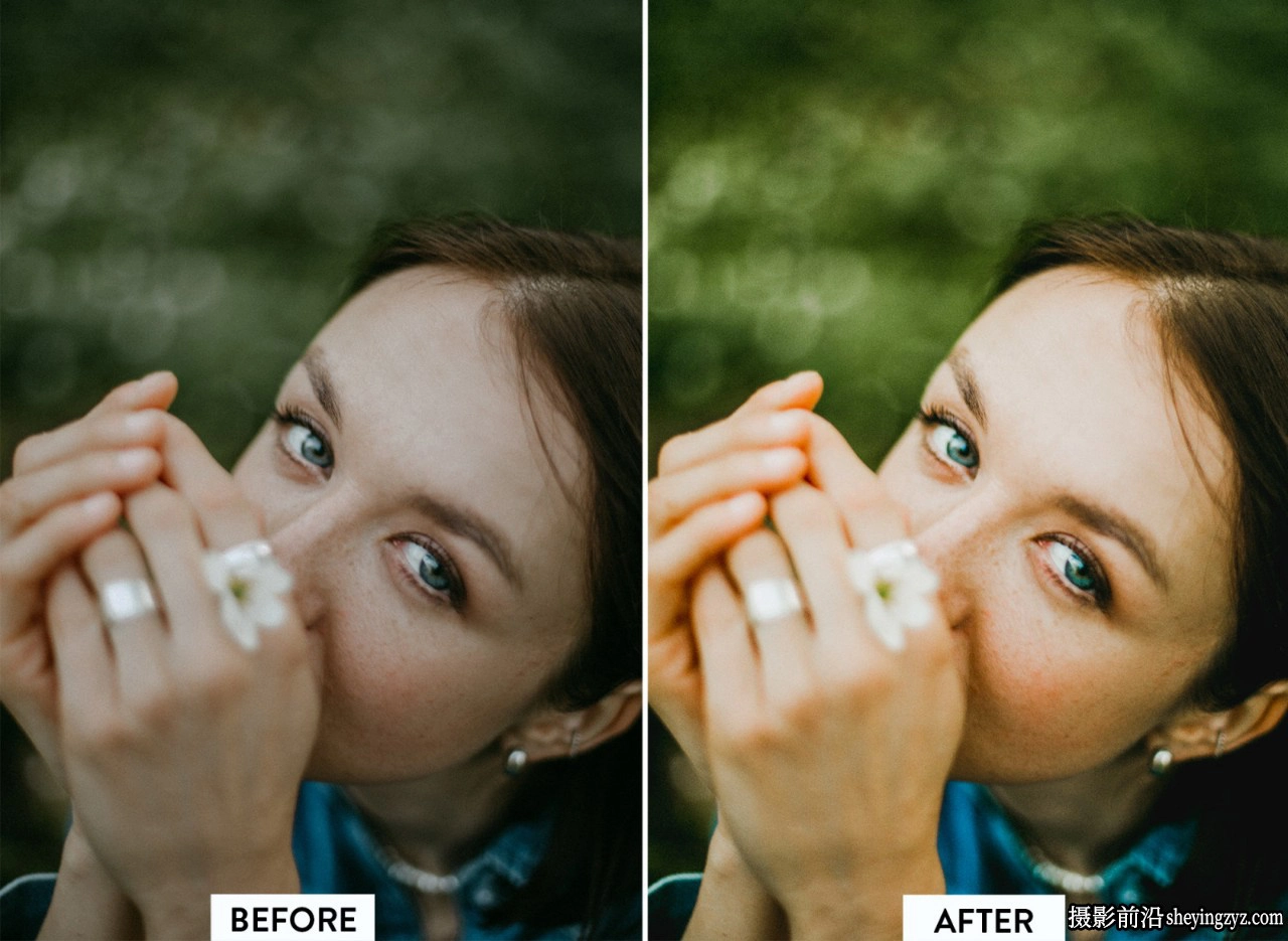 户外自然光人像Lightroom预设Outdoor Natural Lightroom Preset