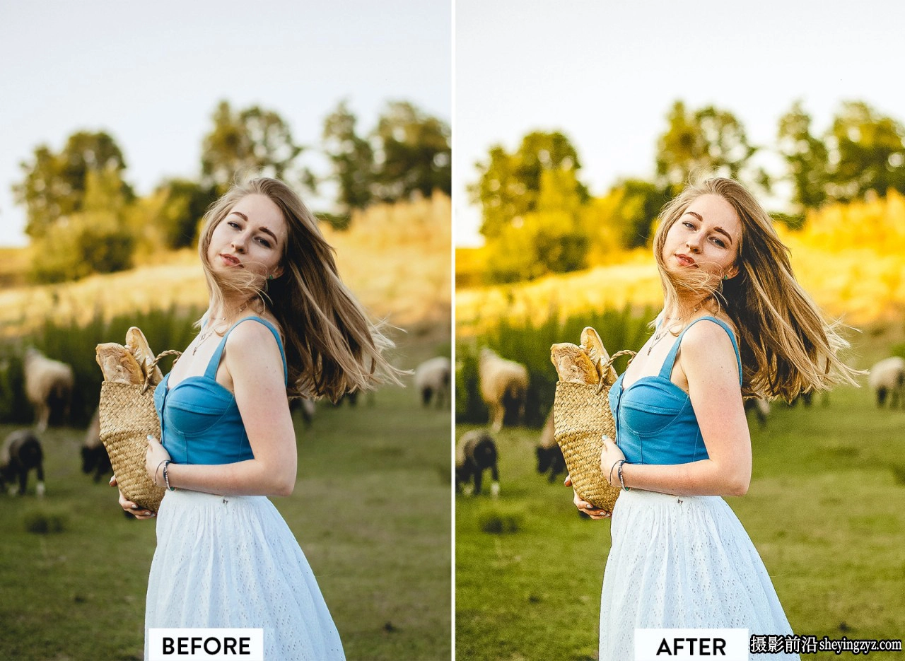 户外自然光人像Lightroom预设Outdoor Natural Lightroom Preset
