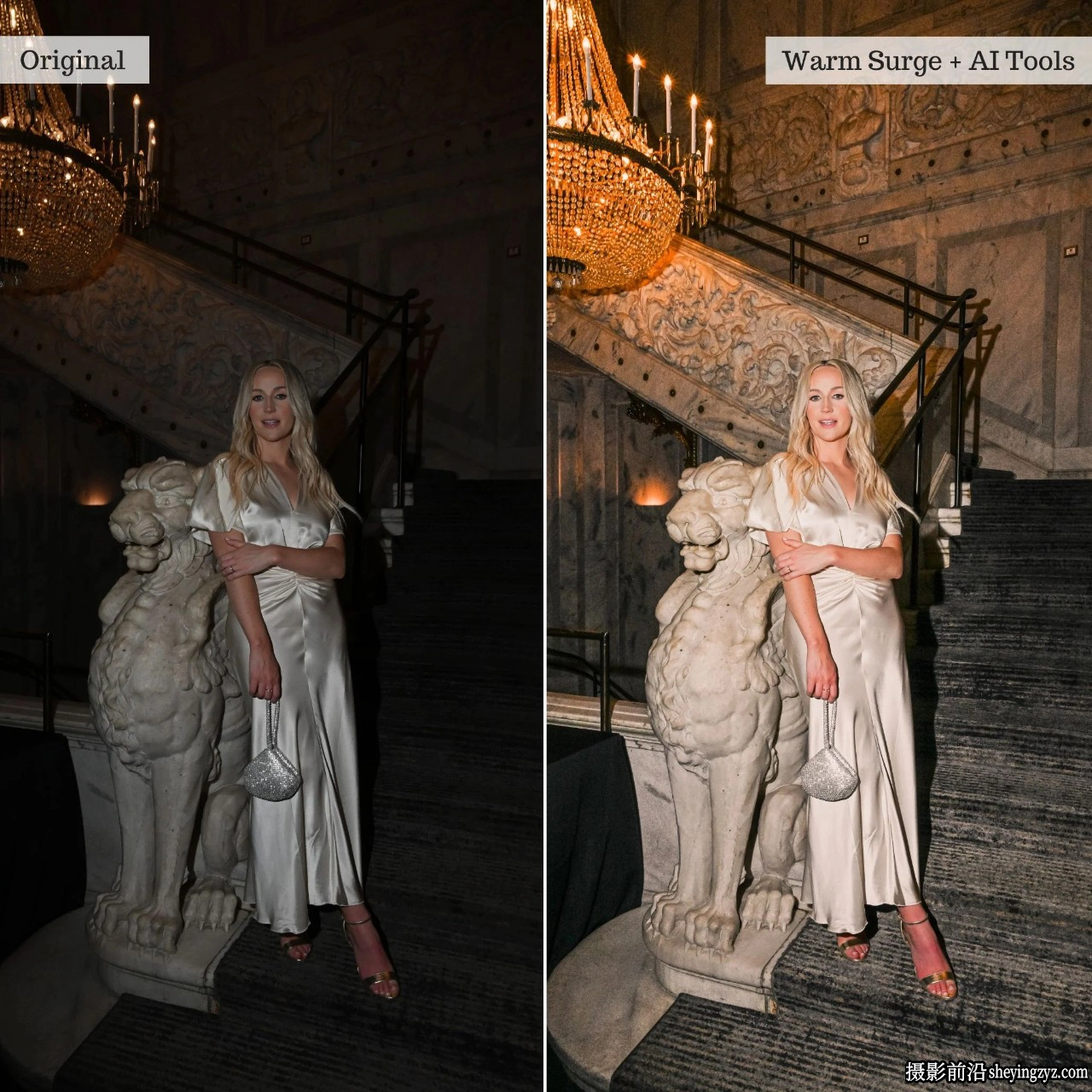 The Luxe Lens-豪华婚礼LR预设AI预设AI Luxe Direct Flash Presets