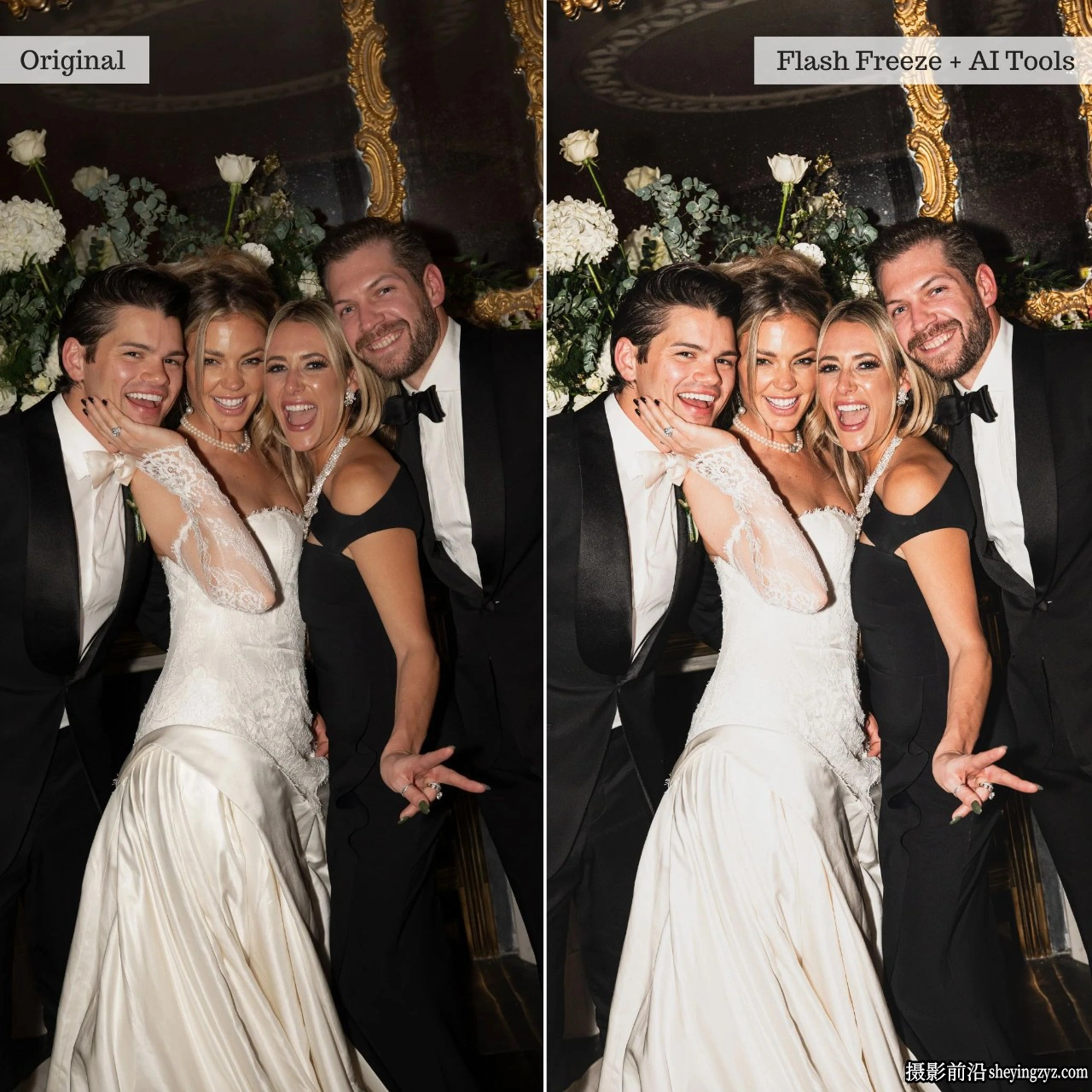 The Luxe Lens-豪华婚礼LR预设AI预设AI Luxe Direct Flash Presets