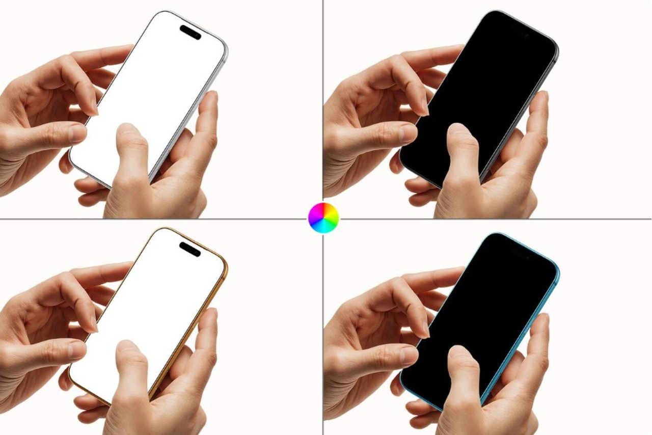 手持 iPhone 17 Pro Max PS样机模型