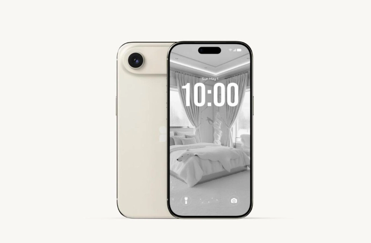 逼真的iPhone 17 Air PS样机模型合集