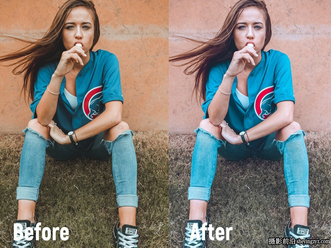 免费LR预设-棉花糖色调后期调色LR预设 Bubble Gum Lightroom Prese