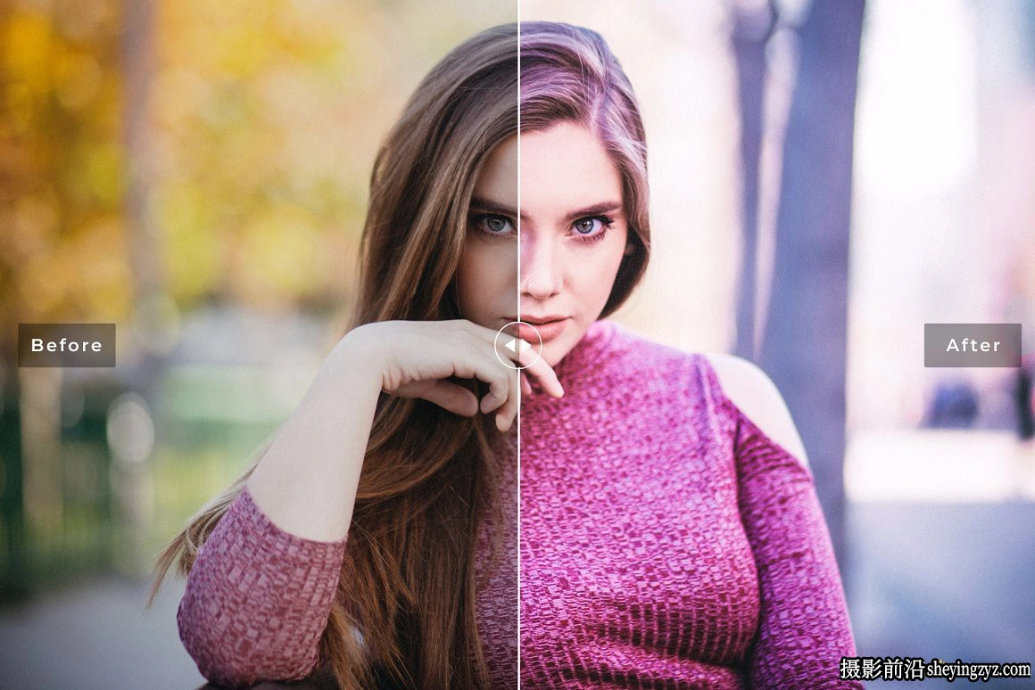 免费LR预设-温暖胶片人像调色LR预设 Hollyhock Lightroom Presets