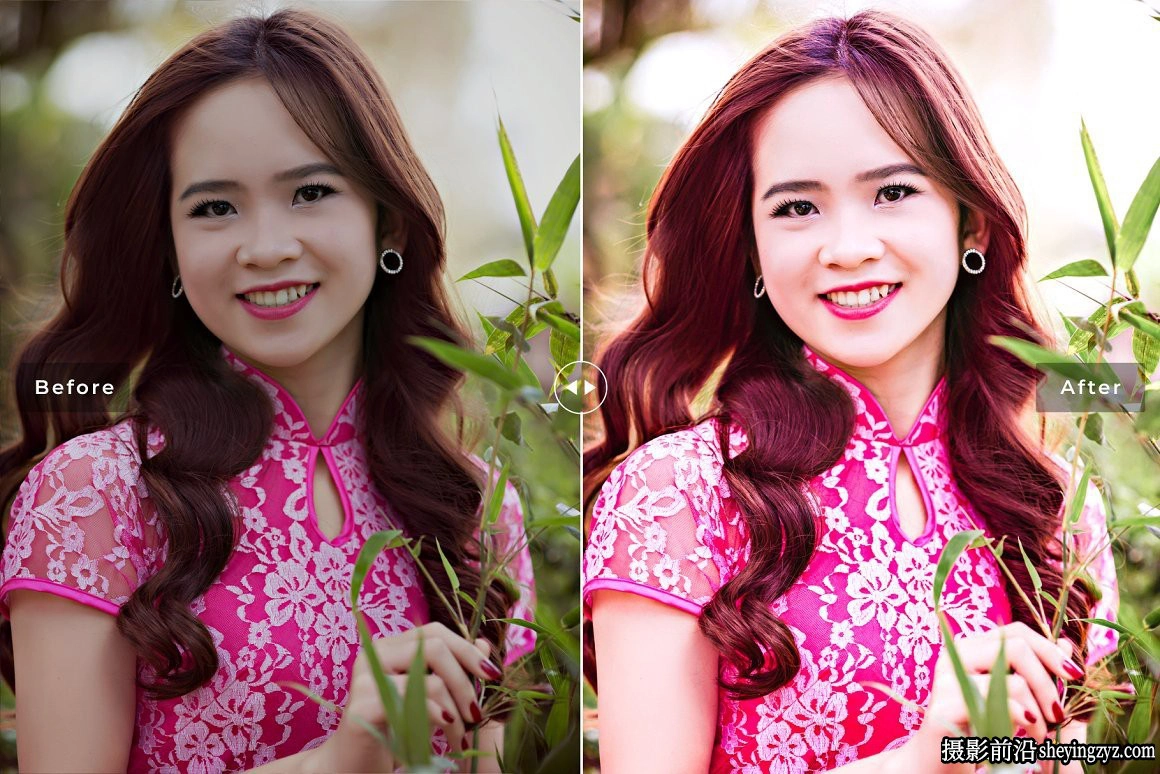 免费LR预设-温暖胶片人像调色LR预设 Hollyhock Lightroom Presets