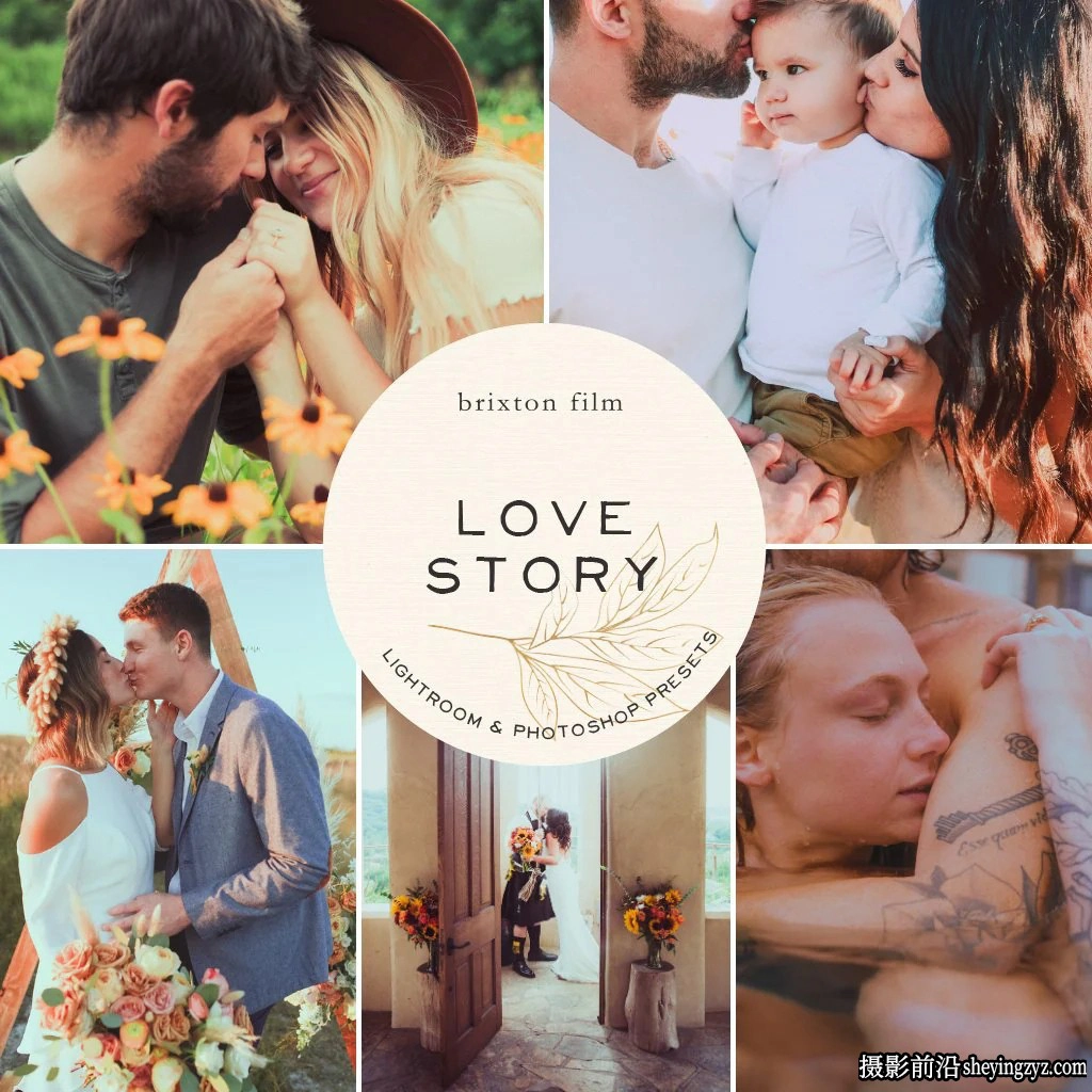 The Luxe Lens - 复古爱情故事LR预设 Love Story Lightroom Presets