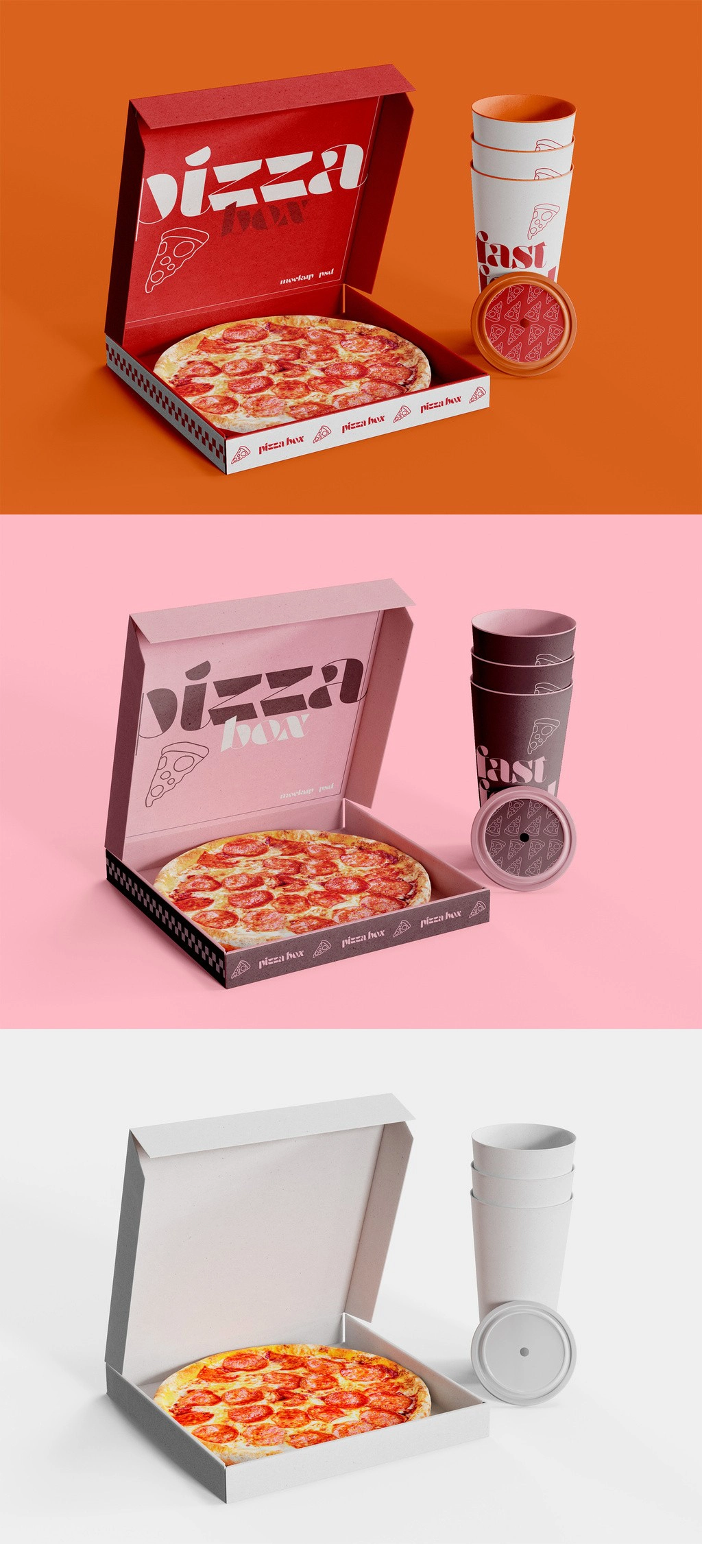 21种快餐美食与饮料产品包装模型合集 #2 21·xPSD