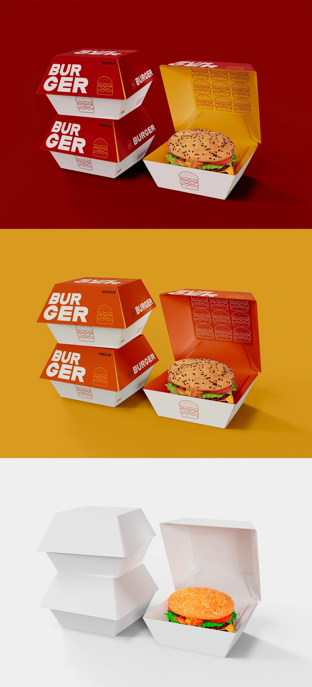 21种快餐美食与饮料产品包装模型合集 #2 21·xPSD