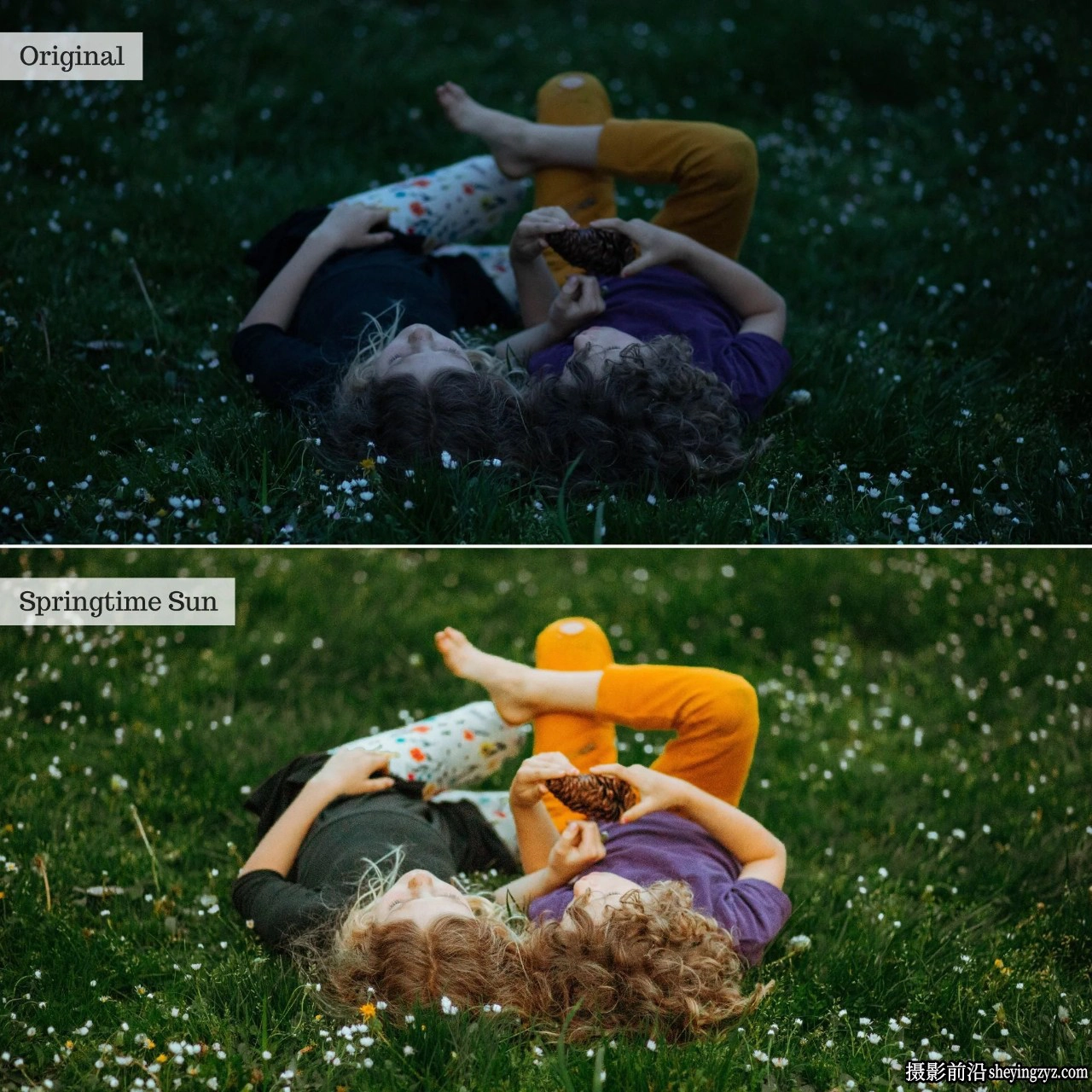 The Luxe Lens-春夏家庭人像调色LR预设Honey Spring Summer Presets