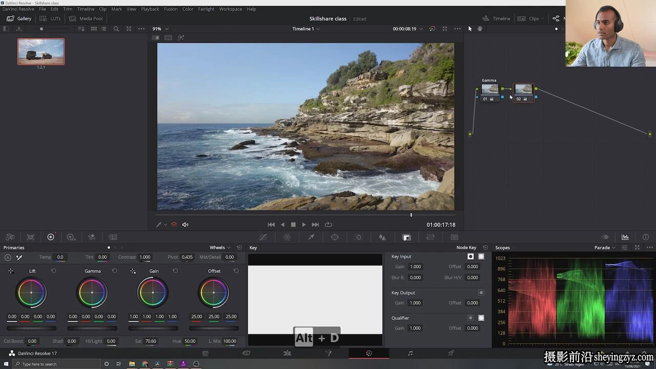 DaVinci Resolve 剪辑教程- 达芬奇初学者视频剪辑教程-附=中英字幕