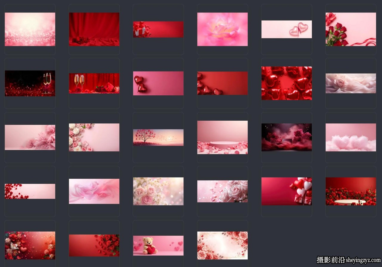 高清情人节浪漫背景素材 #1,28xJPEG