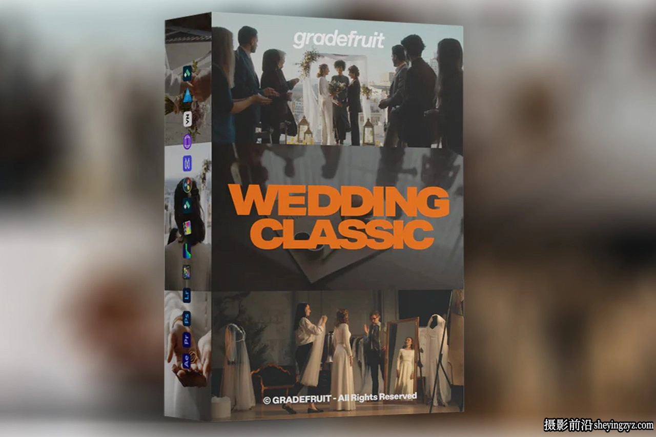 GradeFruit - 16种经典婚礼美学LUT预设和LR预设Wedding Classic LUT