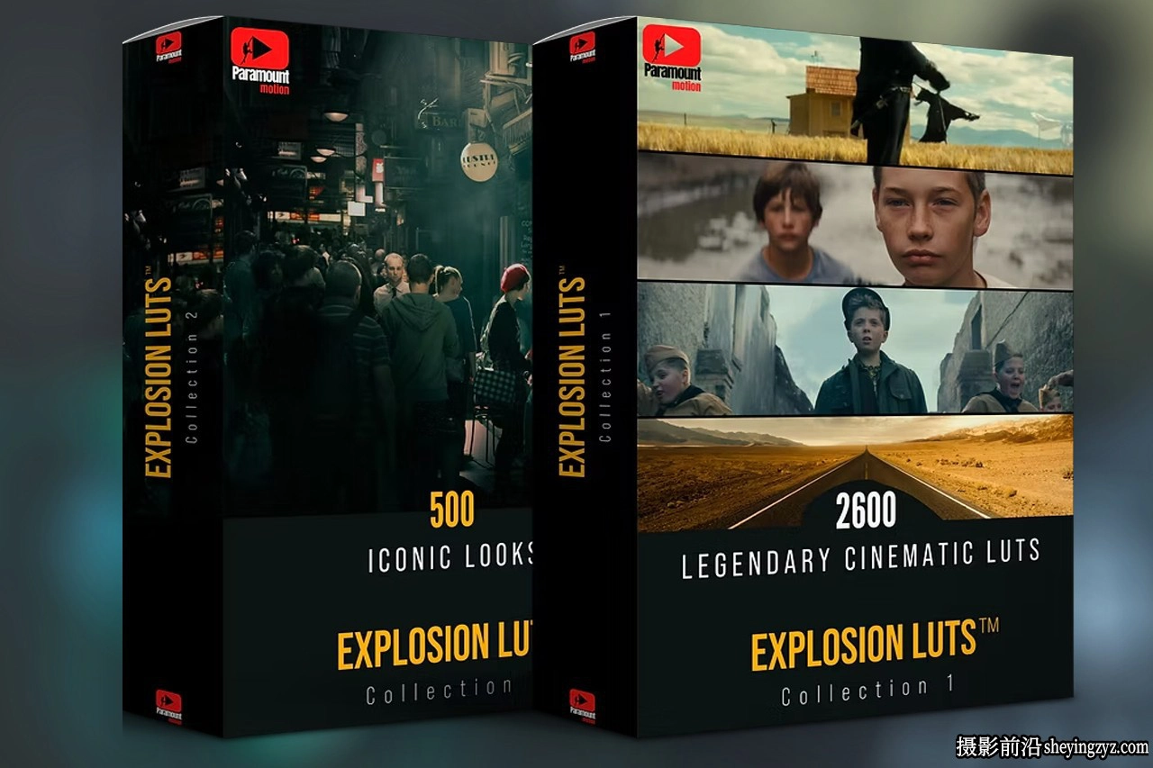 3100种好莱坞电影LUT预设合集Paramount Motion - Cinematic LUT