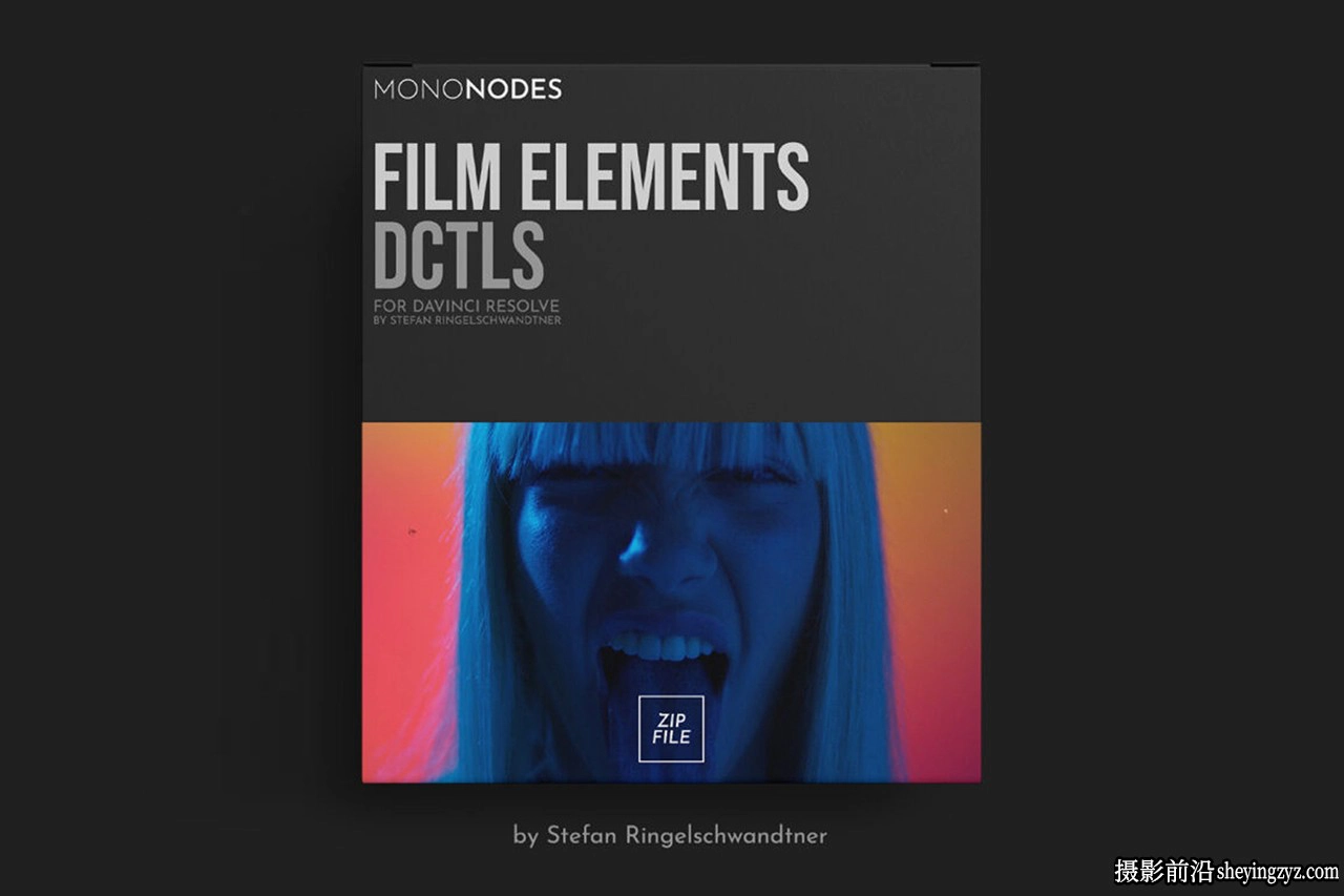 MONONODES–FILM ELEMENTS v2.0 DCTLS 真实胶片模拟DCTL达芬奇插件