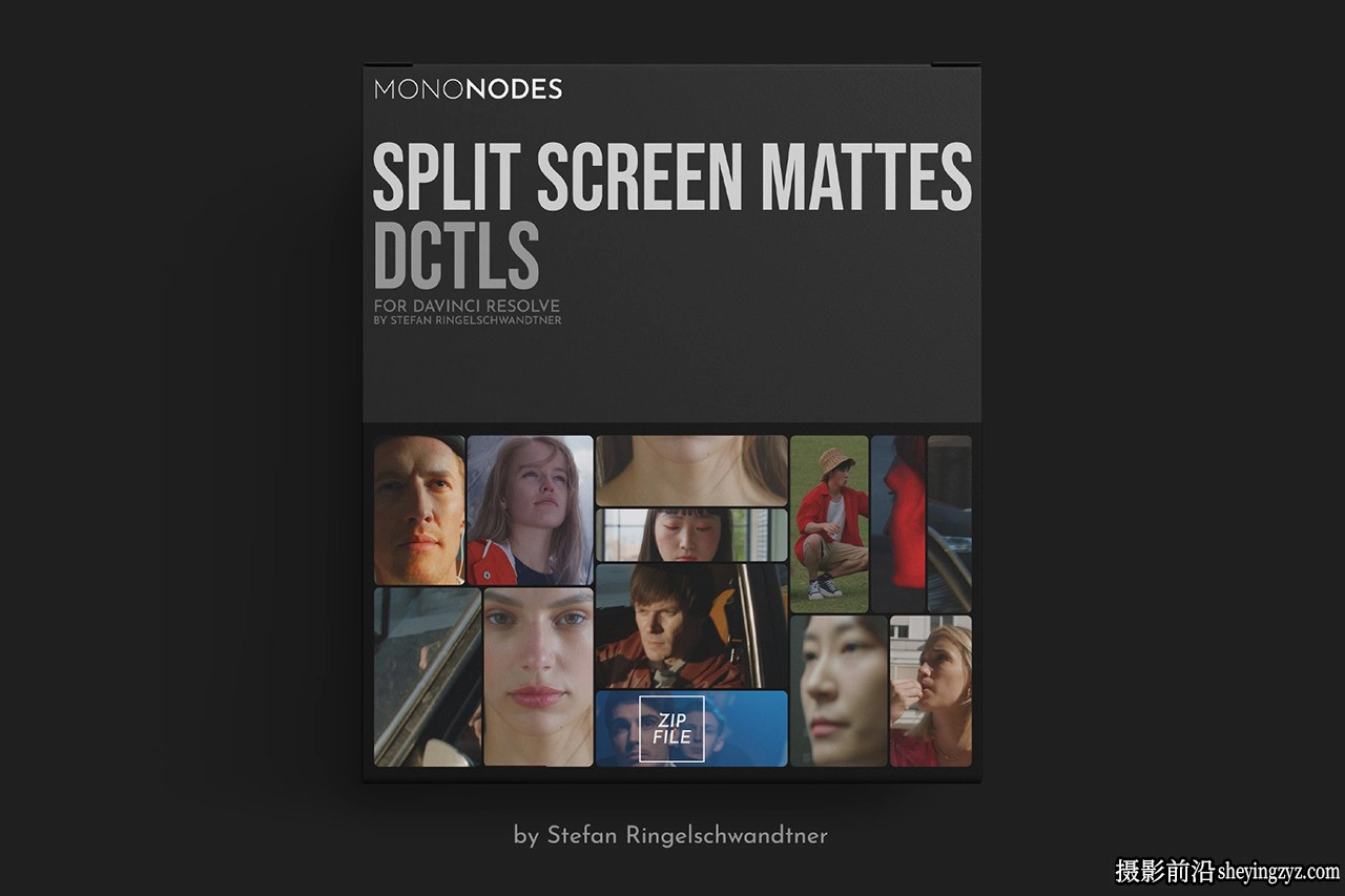 MONONODES – SPLIT SCREEN MATTES DCTLS V1.0 分屏布局DCTL达芬奇插件