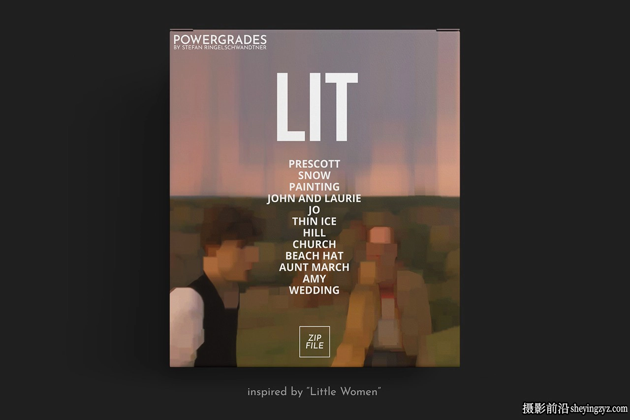 《小妇人》电影色调达芬奇节点Mononodes-Little Women PowerGrades