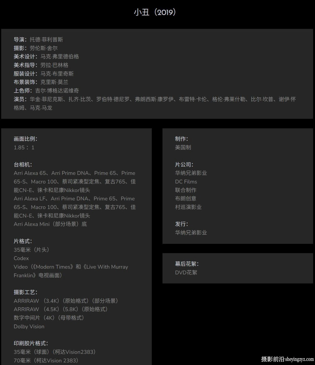 电影《小丑》逆向还原达芬奇节点 Mononodes Joker Reverse PowerGrades