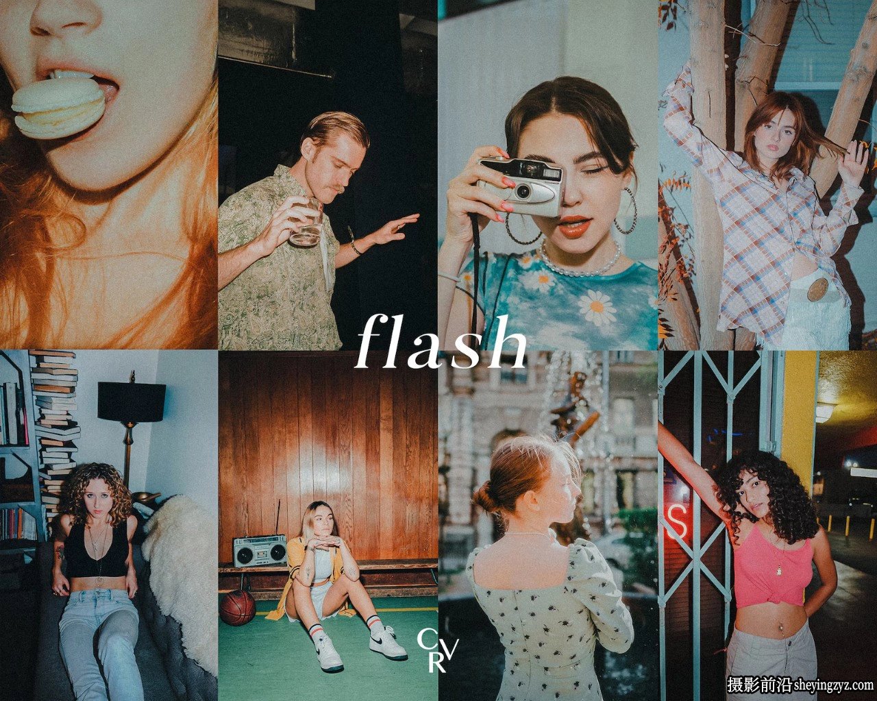 闪光电影胶片LR预设CVR Presets - Flash Film Lightroom Presets