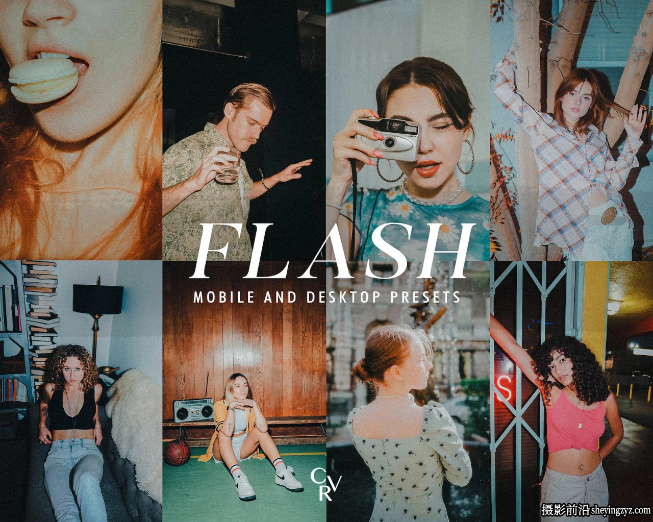 闪光电影胶片LR预设CVR Presets - Flash Film Lightroom Presets