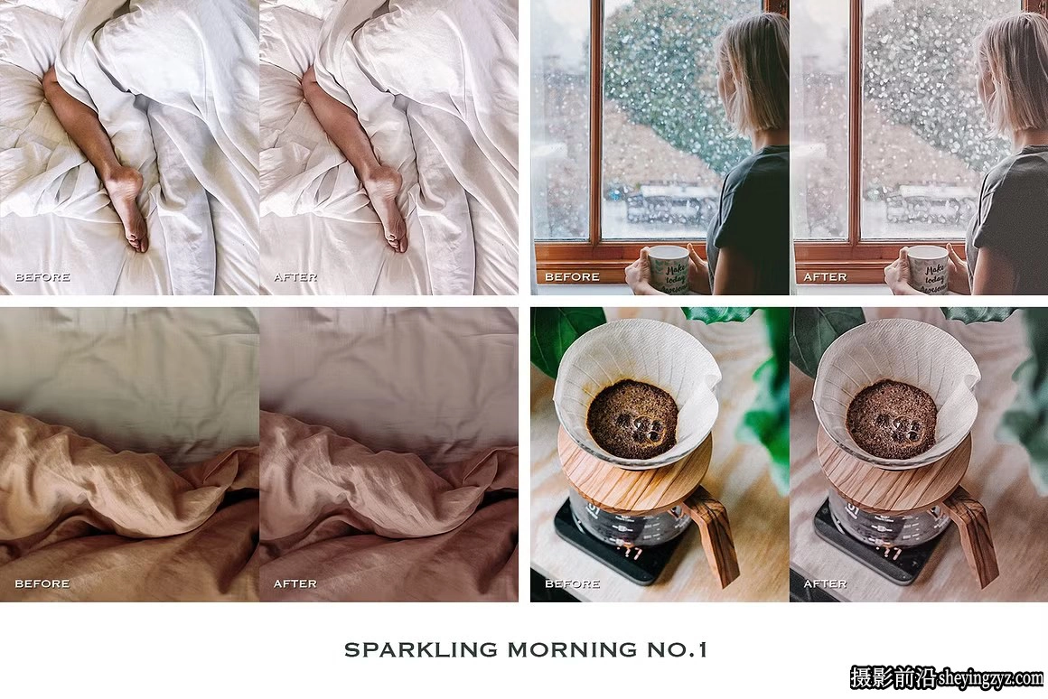 复古电影胶片色彩LR预设 Sparkling Morning Lightroom Presets