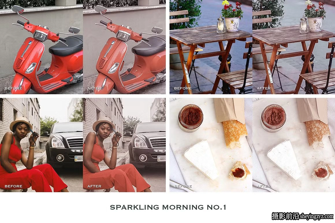 复古电影胶片色彩LR预设 Sparkling Morning Lightroom Presets