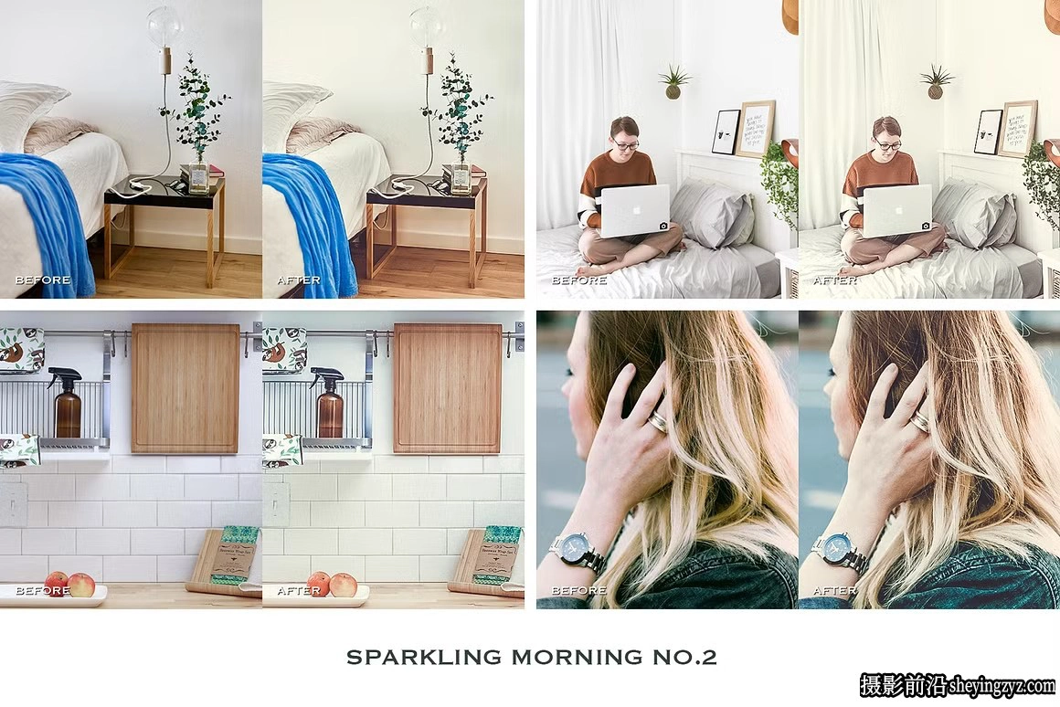 复古电影胶片色彩LR预设 Sparkling Morning Lightroom Presets