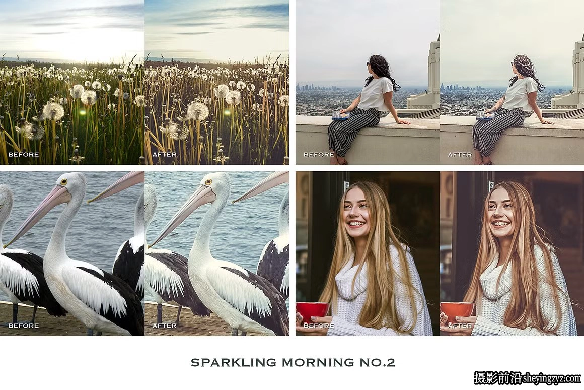 复古电影胶片色彩LR预设 Sparkling Morning Lightroom Presets