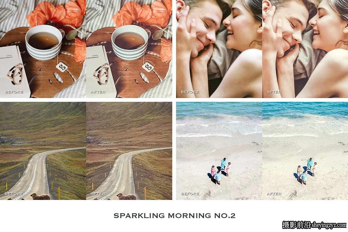 复古电影胶片色彩LR预设 Sparkling Morning Lightroom Presets