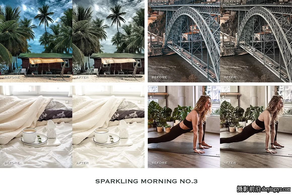 复古电影胶片色彩LR预设 Sparkling Morning Lightroom Presets