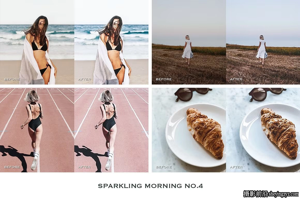 复古电影胶片色彩LR预设 Sparkling Morning Lightroom Presets