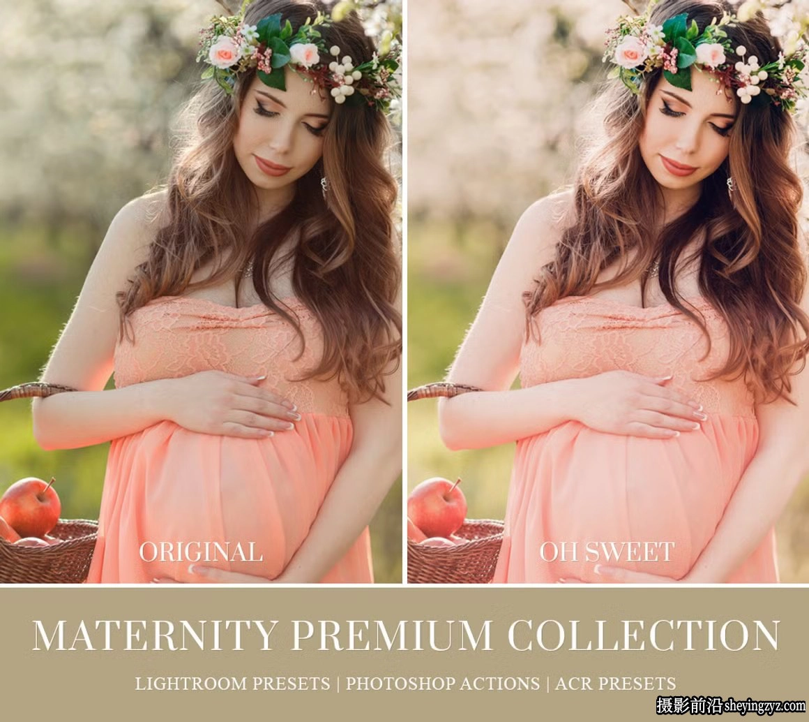 唯美孕妇人像调色Lightroom预设 Maternity Lightroom Presets