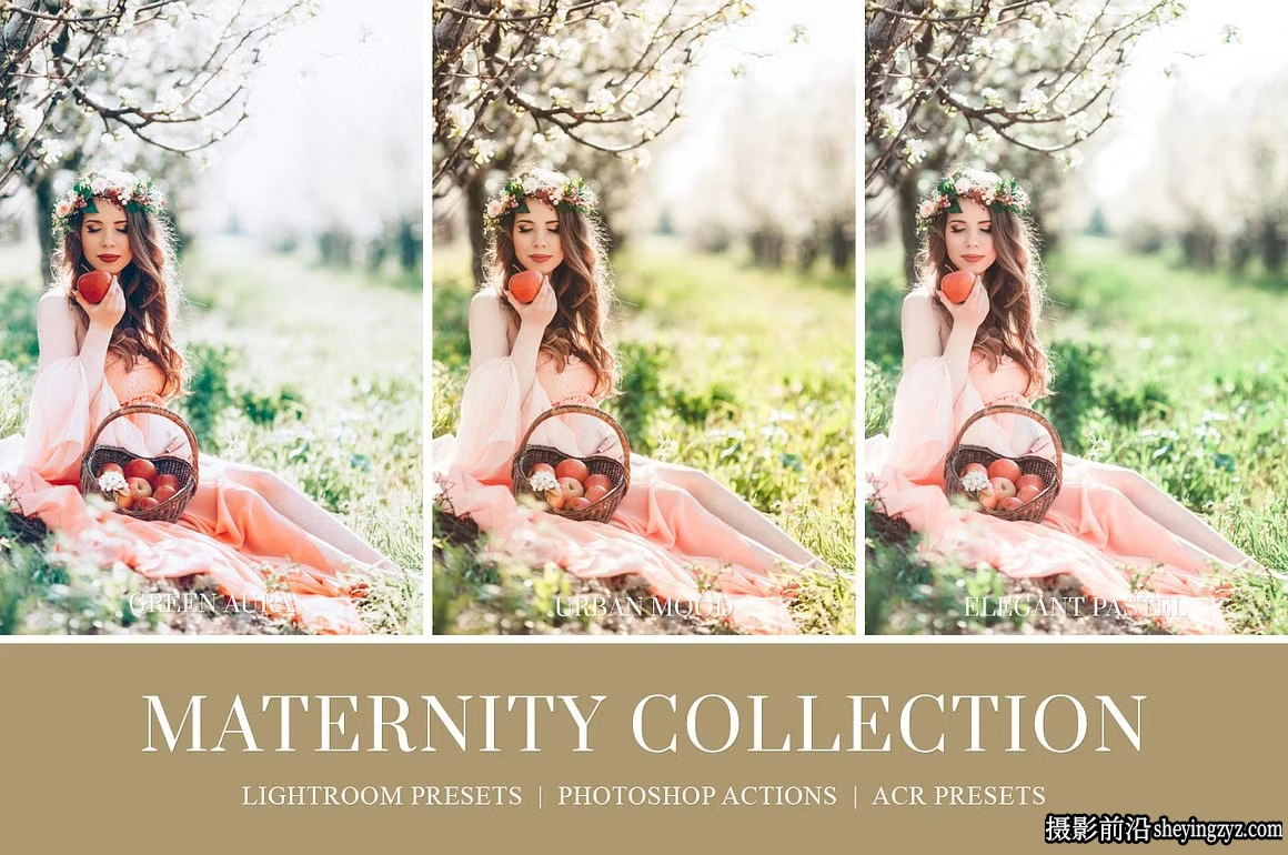 唯美孕妇人像调色Lightroom预设 Maternity Lightroom Presets