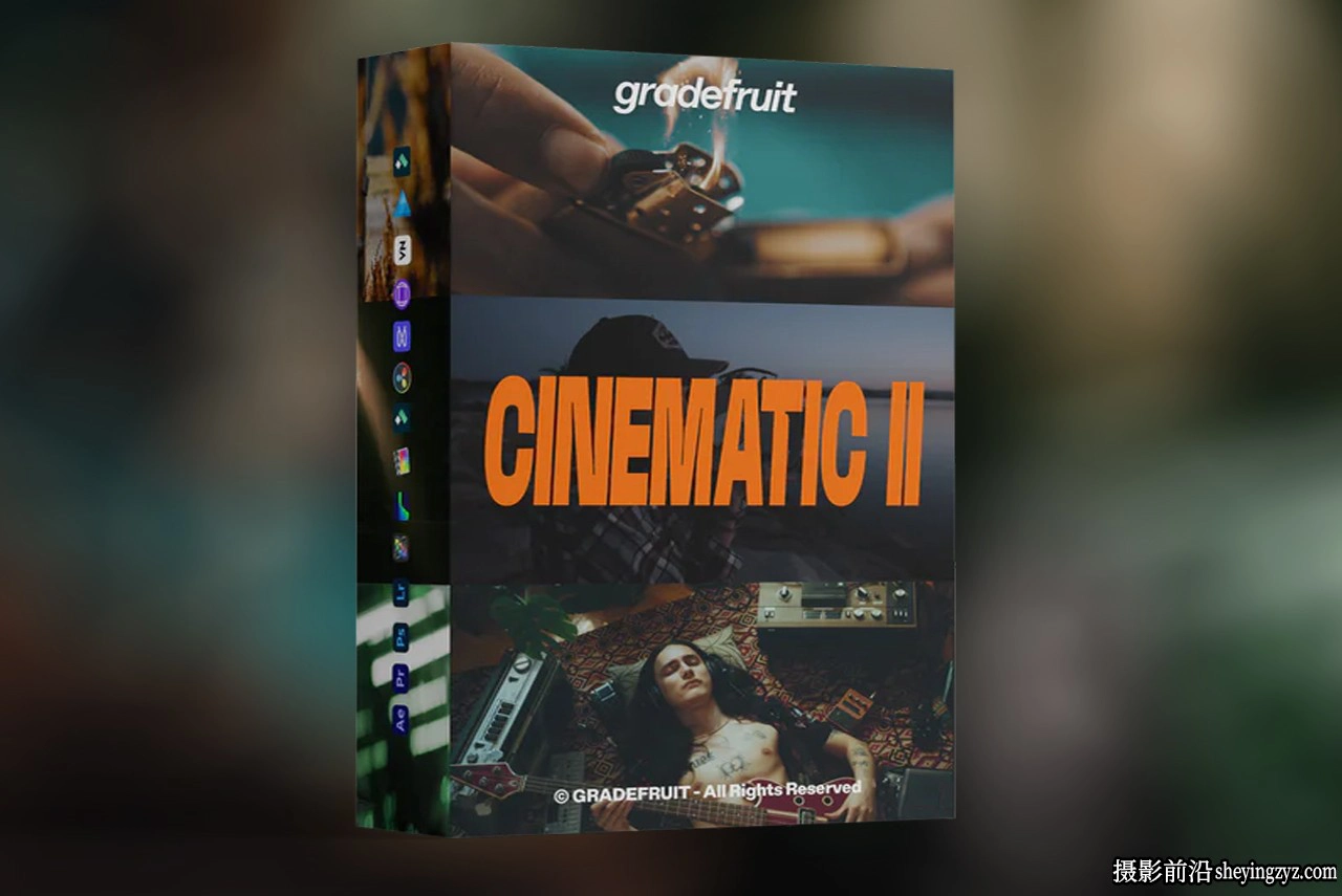 GradeFruit - 19种经典电影调色LUT和LR预设第二季 Cinematic LUTs V2