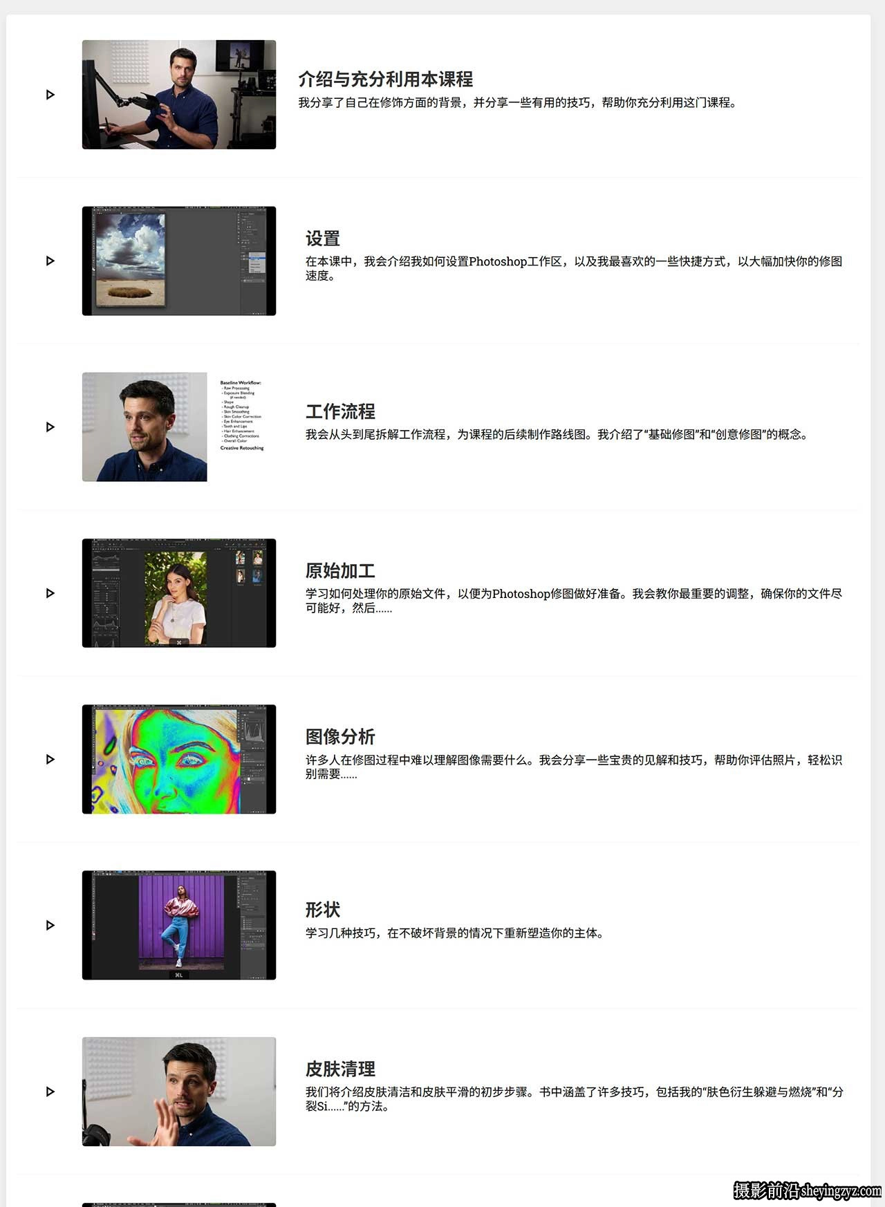 摄影师August Dering高端杂志人像修图调色大师班教程-中英字幕