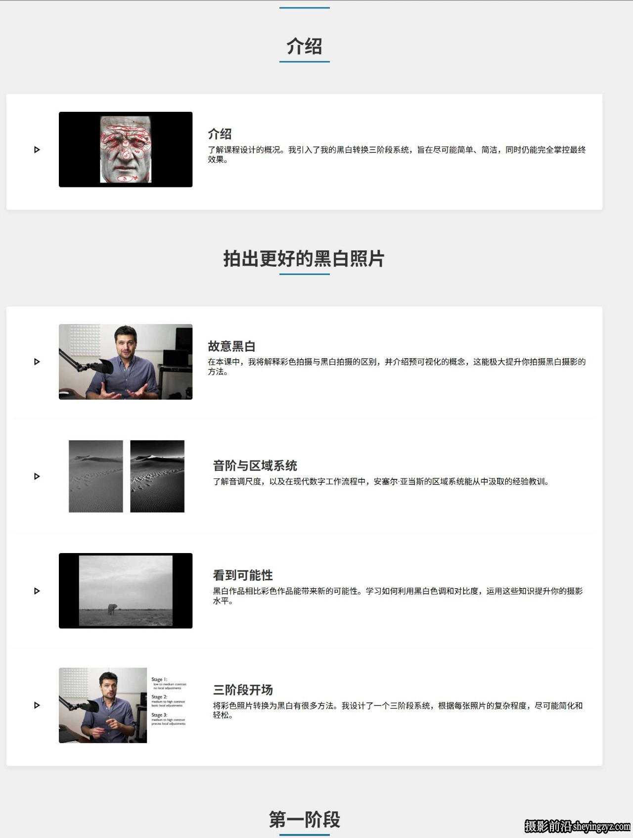 摄影师August Dering戏剧性黑白图像摄影及后期大师班-中英字幕