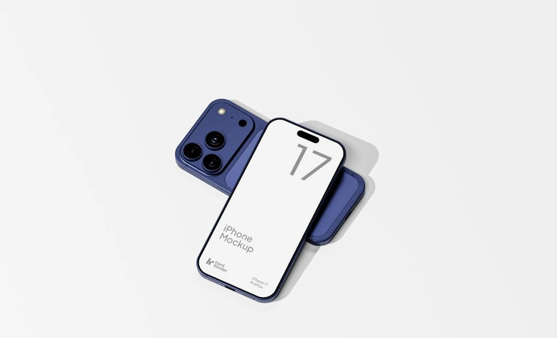 9个iPhone 17 Pro Max 样机模型