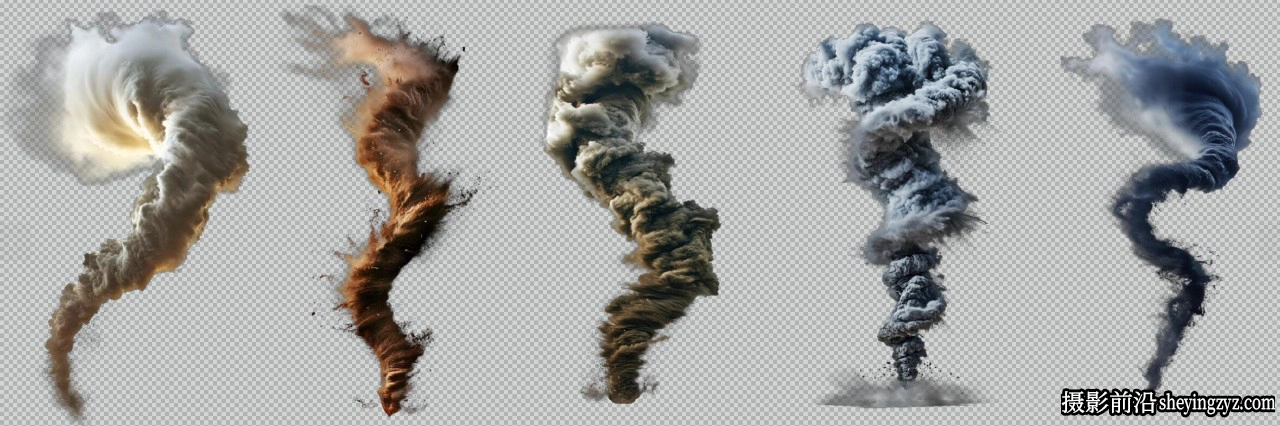 龙卷风火山海啸等气候与自然灾害PNG免扣素材 46xPNG