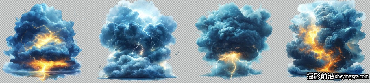龙卷风火山海啸等气候与自然灾害PNG免扣素材 46xPNG