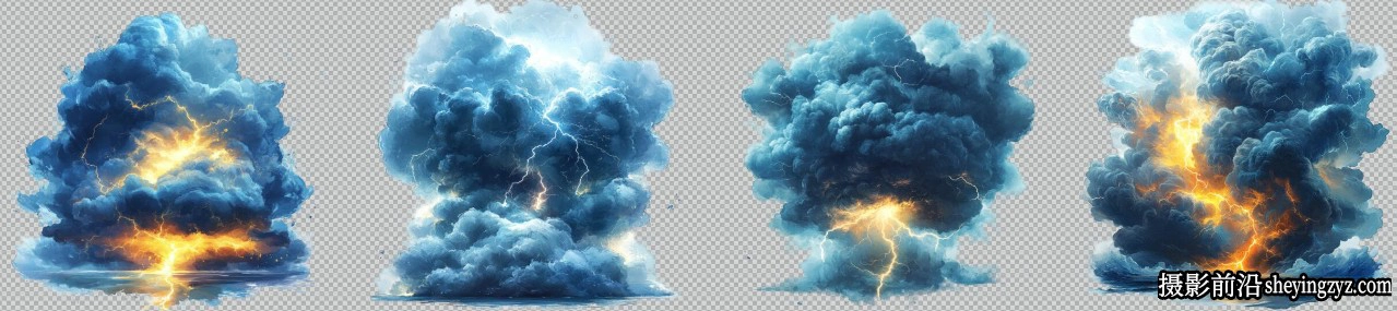 龙卷风火山海啸等气候与自然灾害PNG免扣素材 46xPNG
