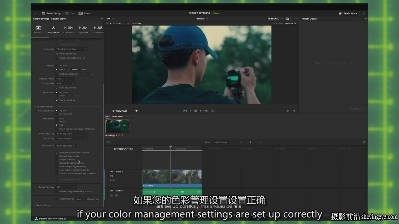 Vincent Color Film - 达芬奇色彩分级大师班+PowerGrade-中英字幕