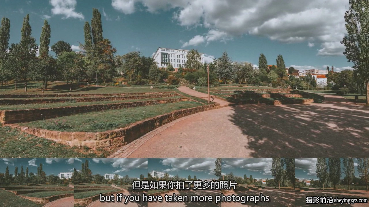 捕捉创建高质量全景风景摄影及LR后期合成完整教程-中英字幕