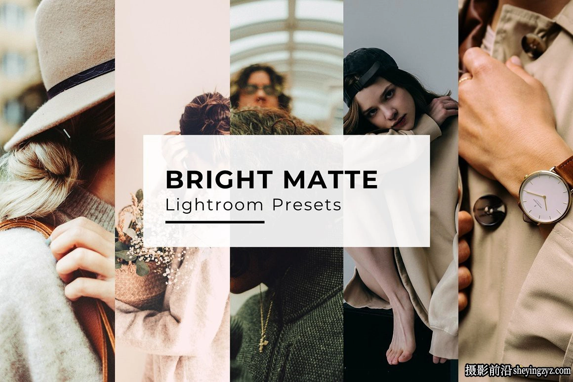 免费LR预设-复古电影哑光人像调色LR预设 Matte Lightroom Presets