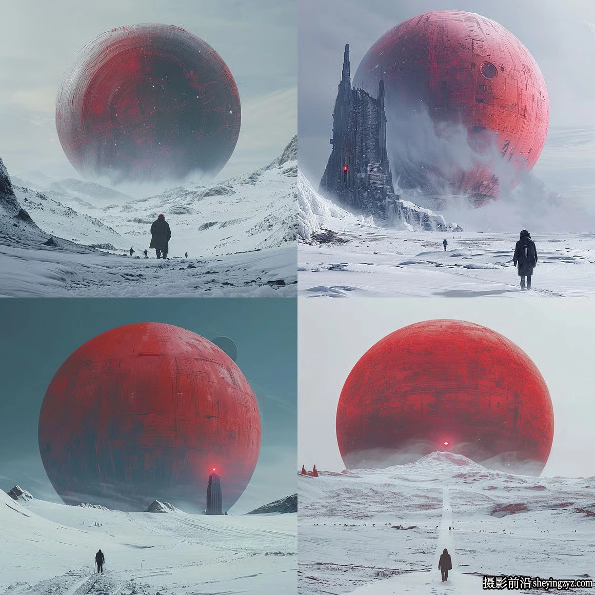 473个Midjourney黑暗科幻题材图像生成AI提示词第一卷 VOL 1