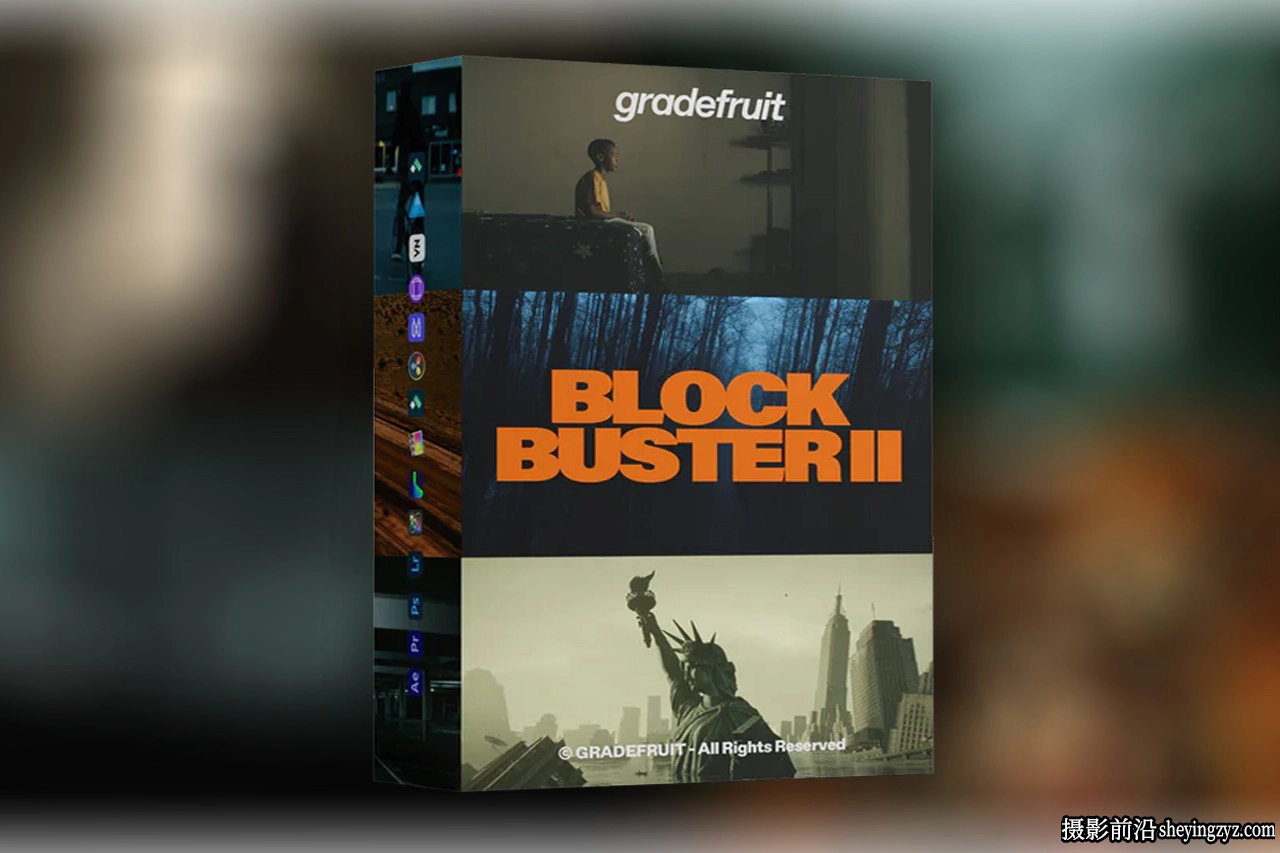 GradeFruit - 16种现代电影大片标志性LUT预设 Blockbuster V2 LUTs